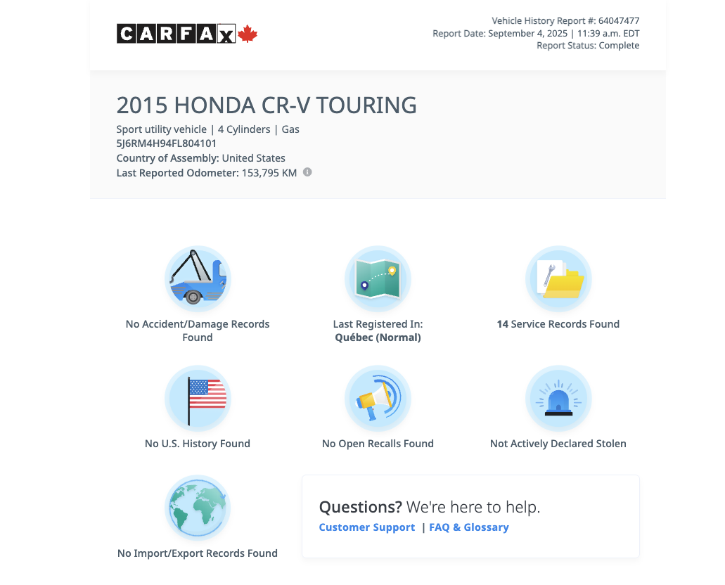 Honda CR-V Touring 2015-5