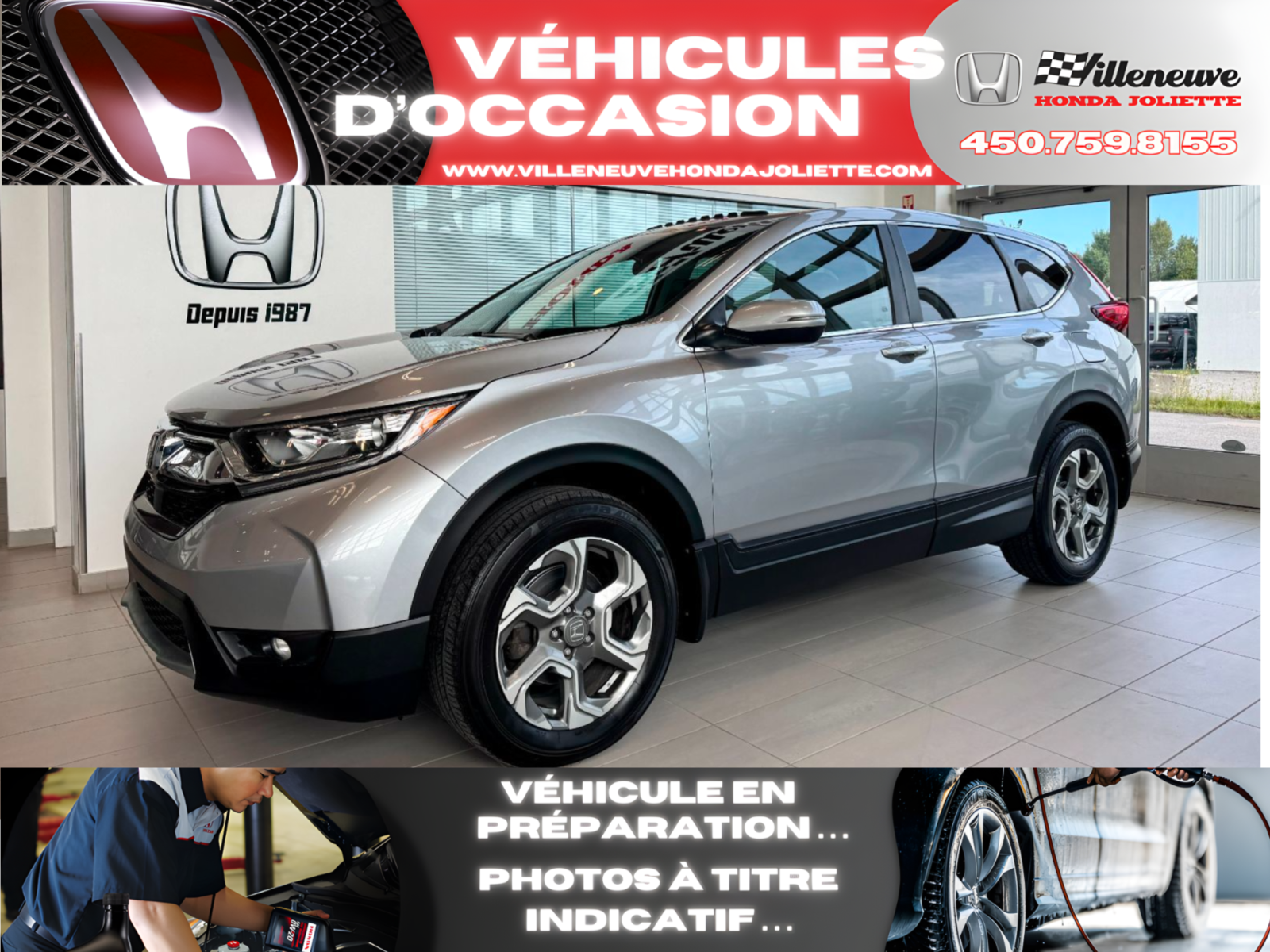 Honda CR-V EX  AWD 2018-1