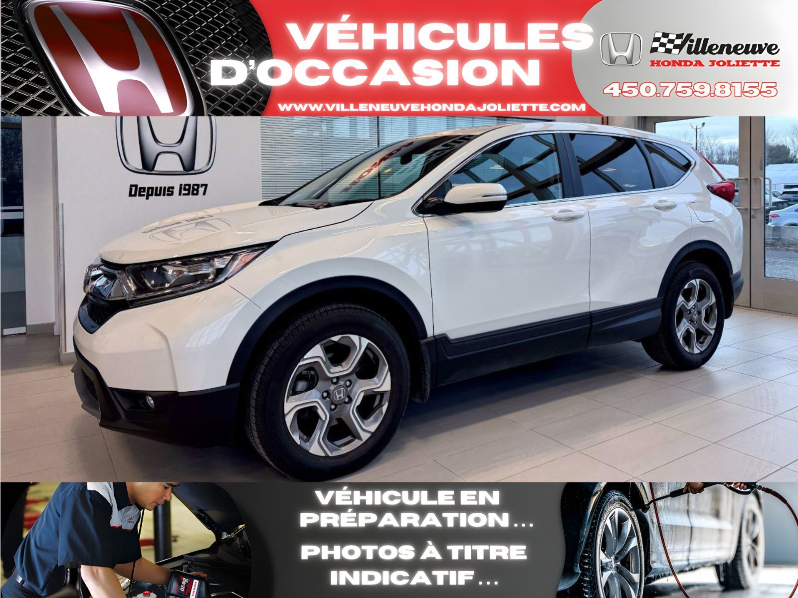 Honda CR-V EX AWD 2018-1