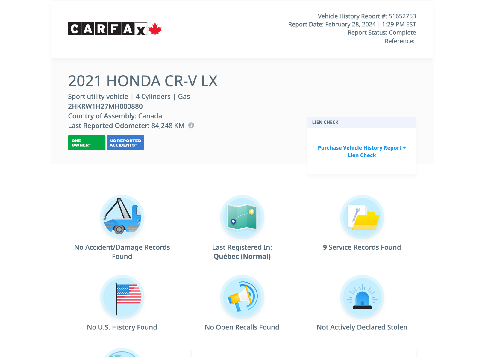Honda CR-V LX | 2RM 2021-6