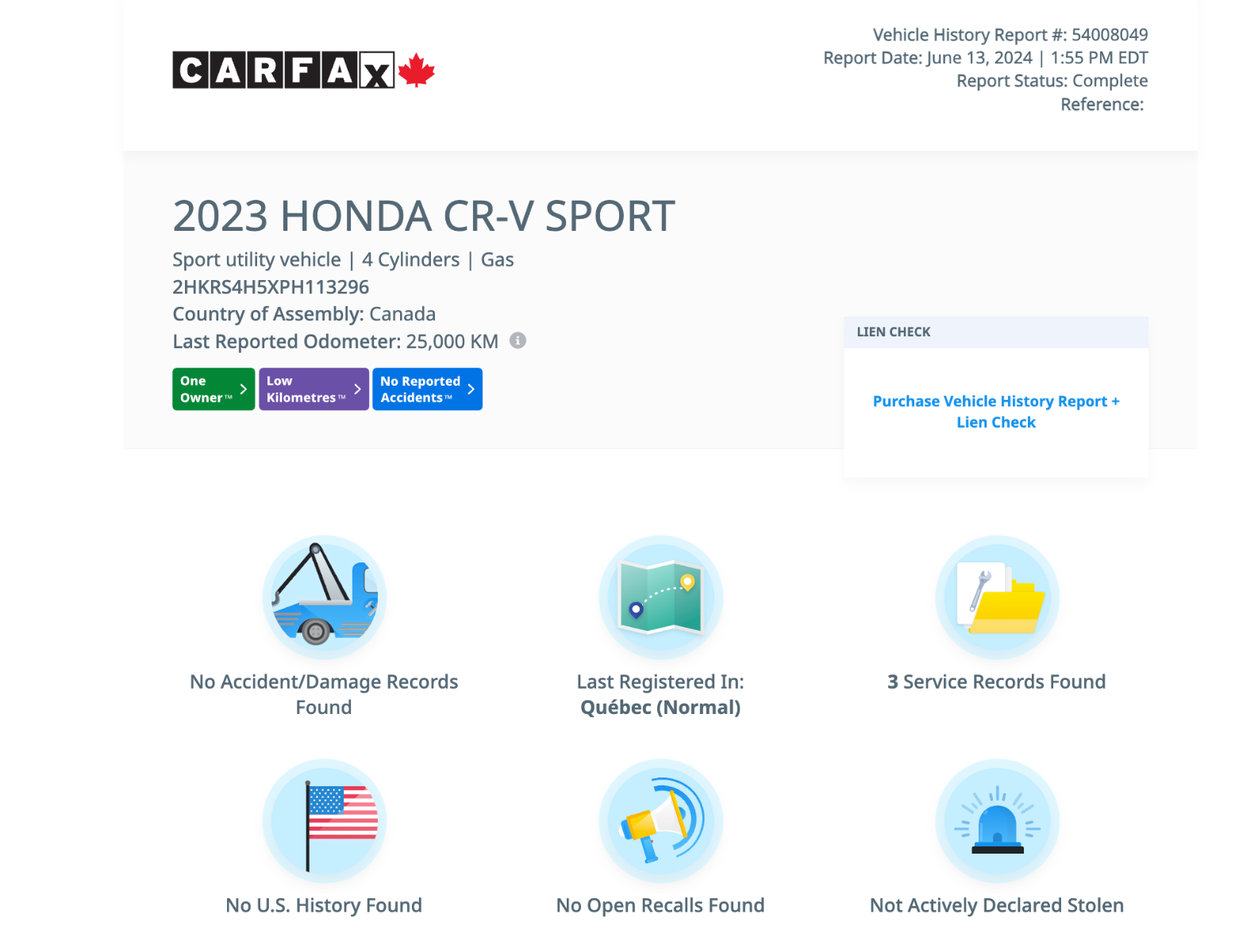 Honda CR-V Sport AWD 2023-8