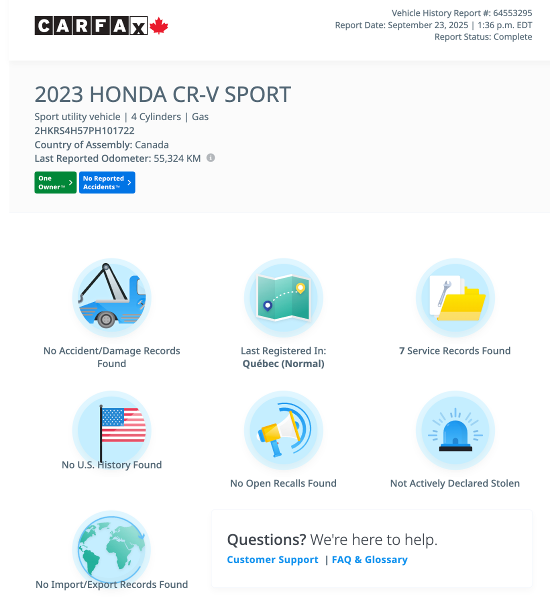 Honda CR-V Sport 2023-5