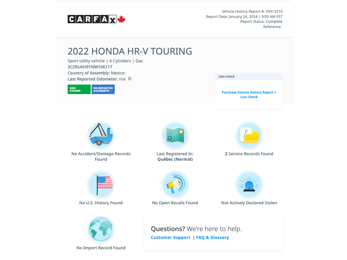 2022 Honda HR-V Touring | AWD-7