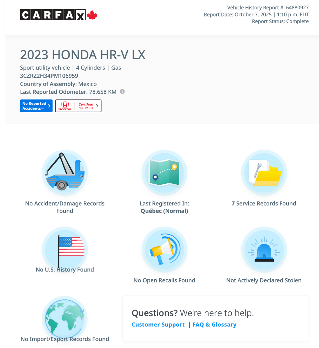 Honda HR-V LX 2023-5