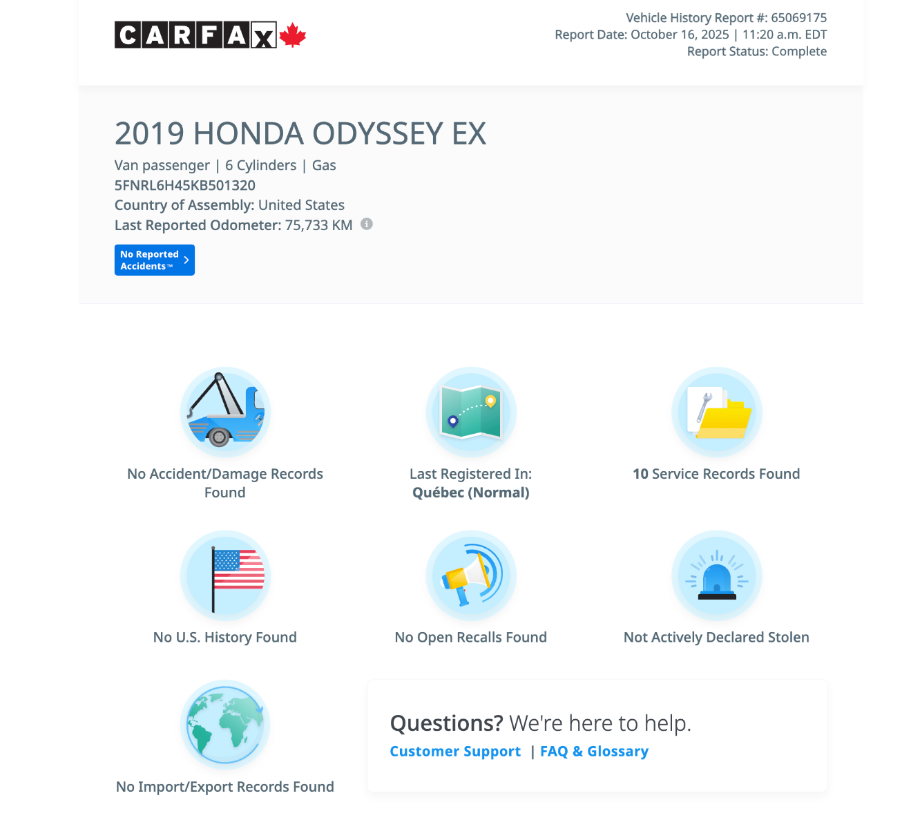 Honda Odyssey EX 2019-4