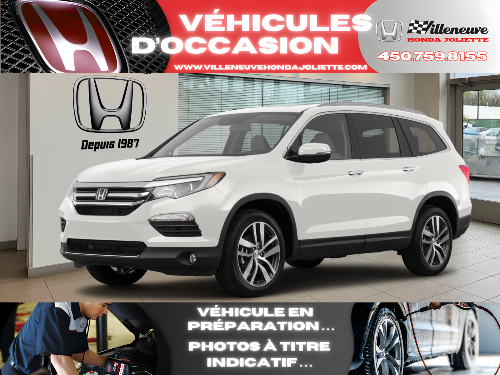 Honda Pilot Touring 2017-1