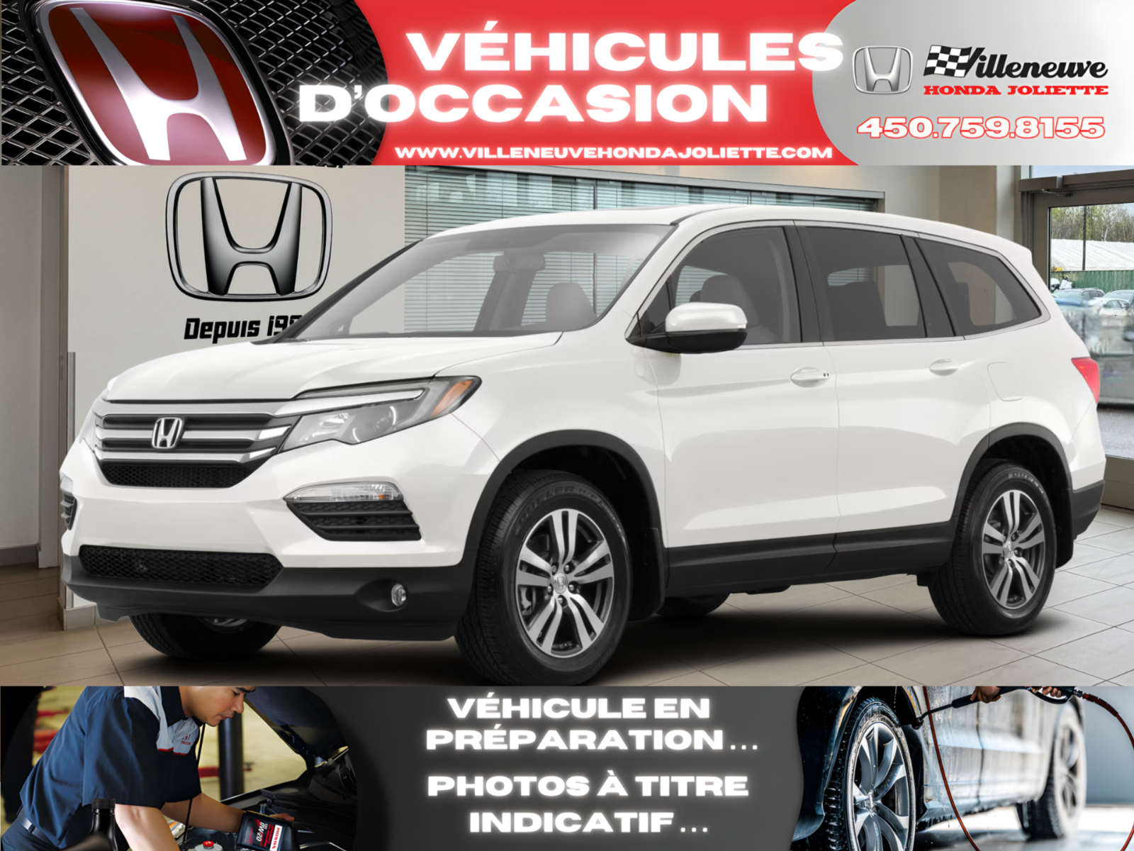 2018 Honda Pilot Touring AWD-0