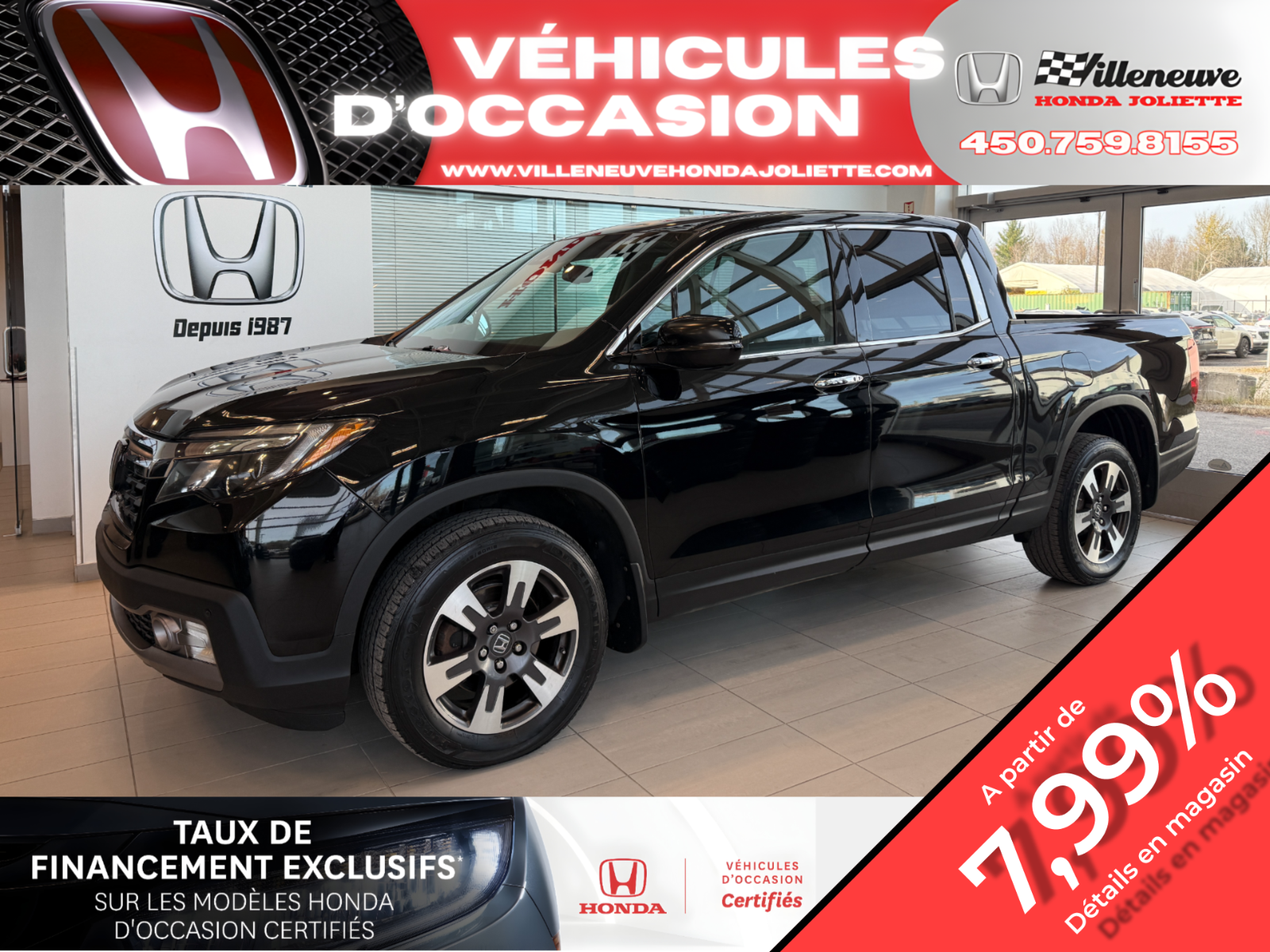 Honda Ridgeline Touring 2019-0