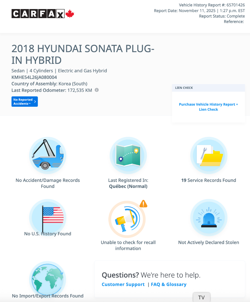 [Hyundai] [Sonata Plug-In Hybrid] [Limited] [2018] - [Villeneuve Honda Joliette]
