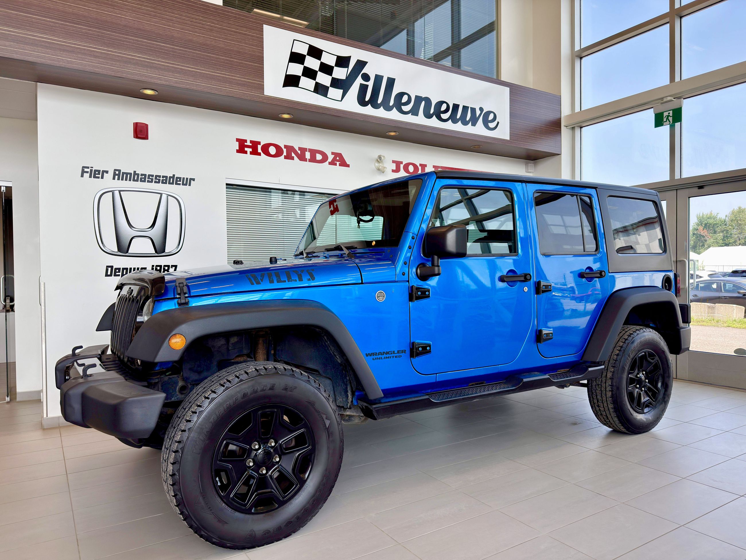 Jeep Wrangler Unlimited Willys Wheeler 2016-2