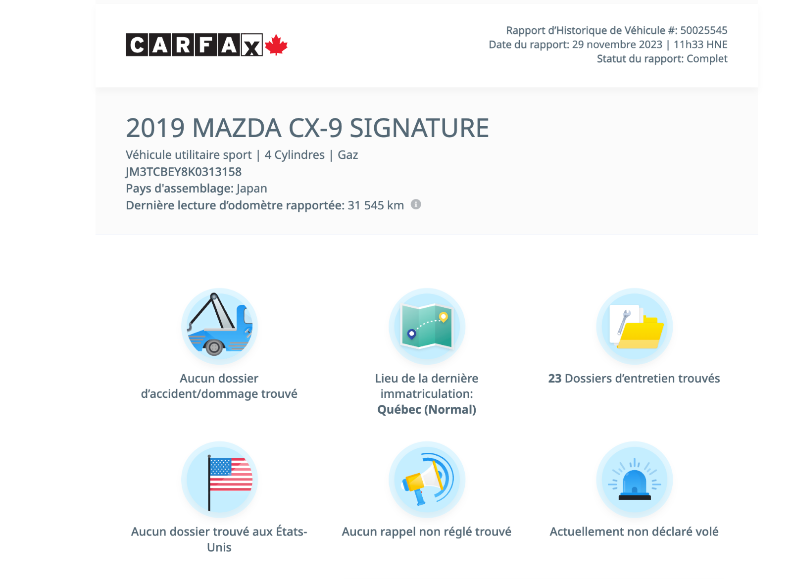 2019 Mazda CX-9 Signature | AWD-8
