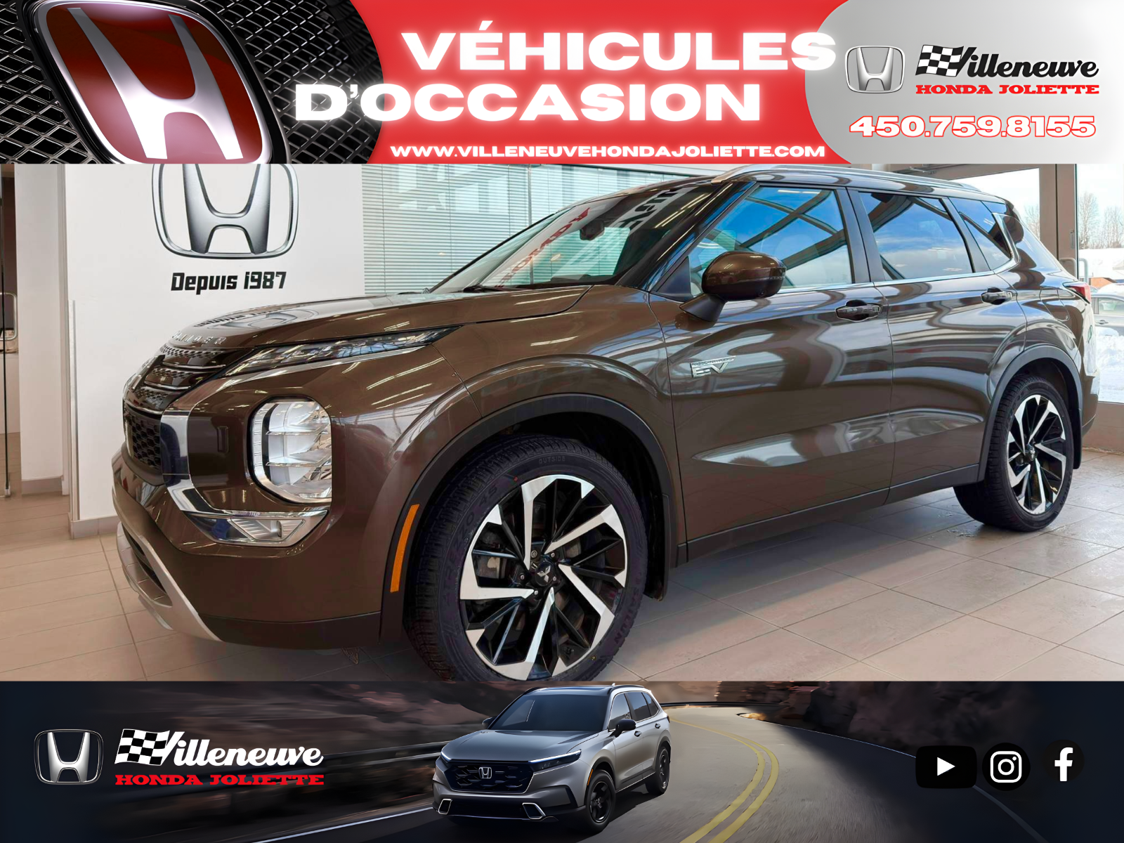 2023 Mitsubishi Outlander PHEV SEL S-AWC-37