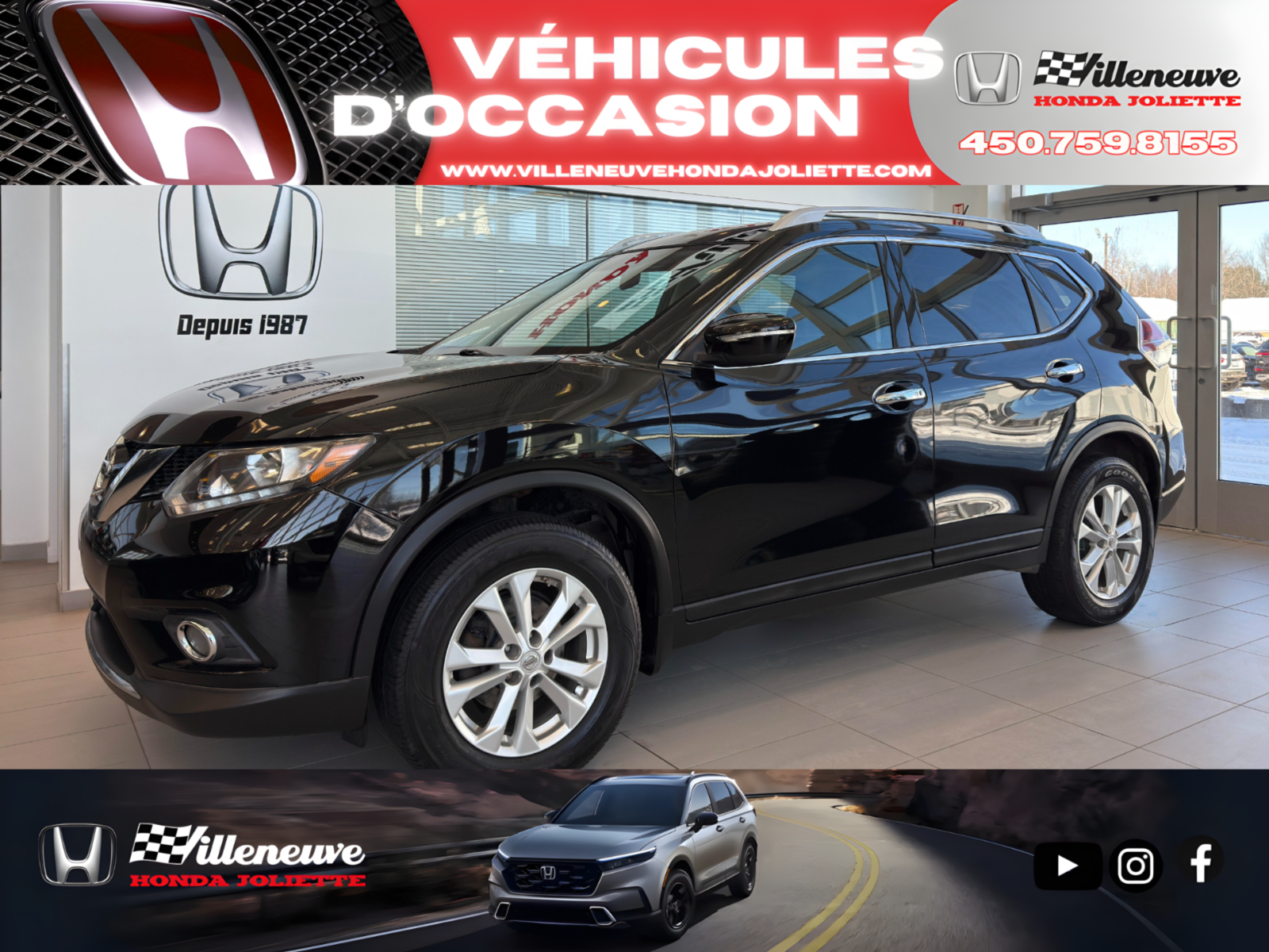 Nissan Rogue SV 2015-0