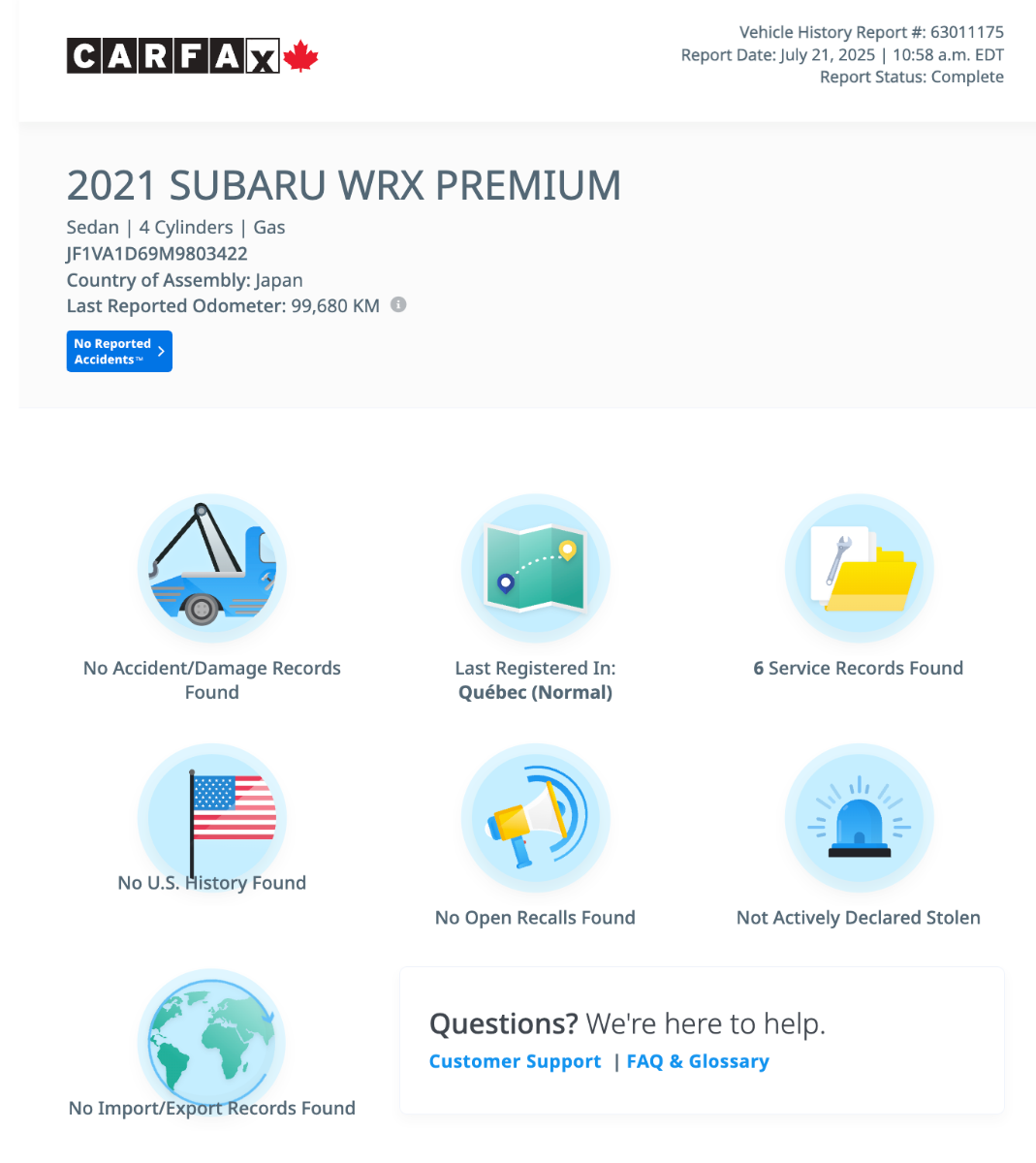 Subaru WRX Sport 2021-6