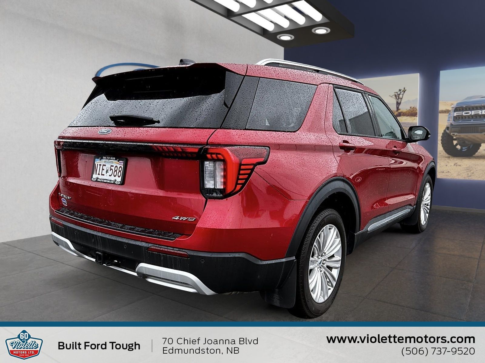 Photo Ford Explorer Platinum 2025 #5