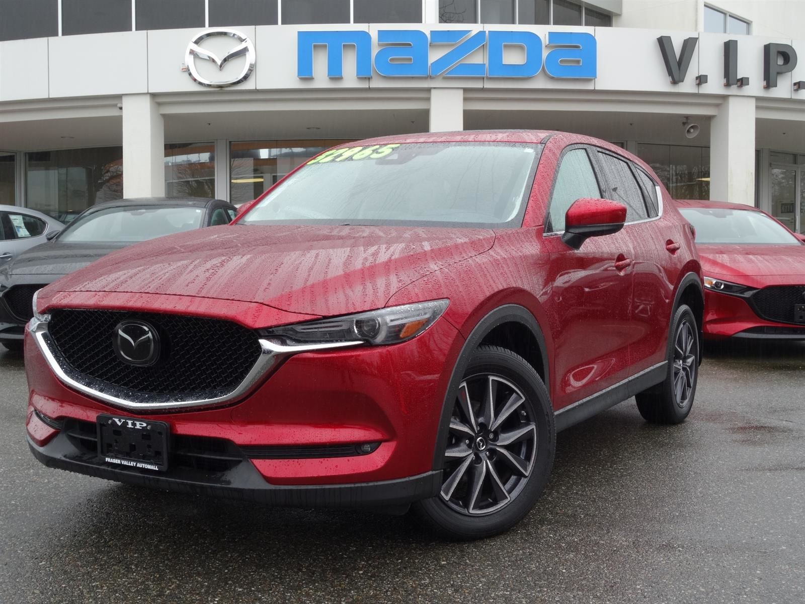 Vip Mazda Pre Owned 18 Mazda Cx 5 Gt Technology Package Awd Red W White Leather Rare Mint For Sale