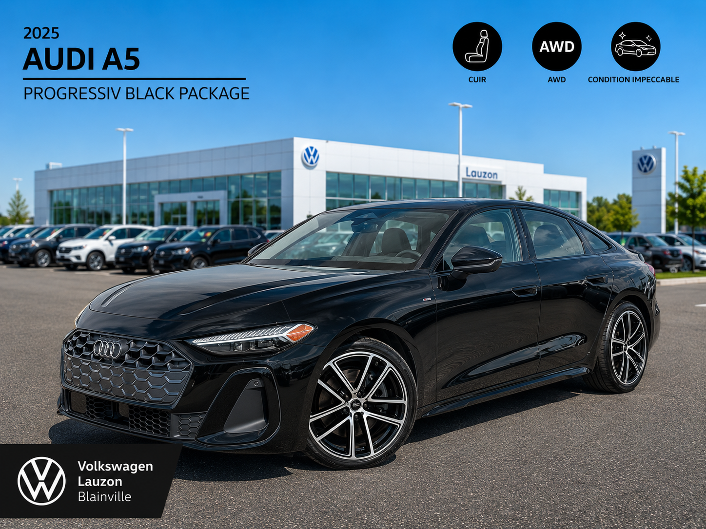 2025 Audi A5 PROGRESSIV+BLACK PACKAGE