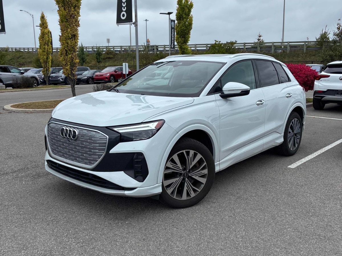 Photo Audi Q4 e-tron HITCH+AWD+LED+CUIR+COCKPIT 2024 #1