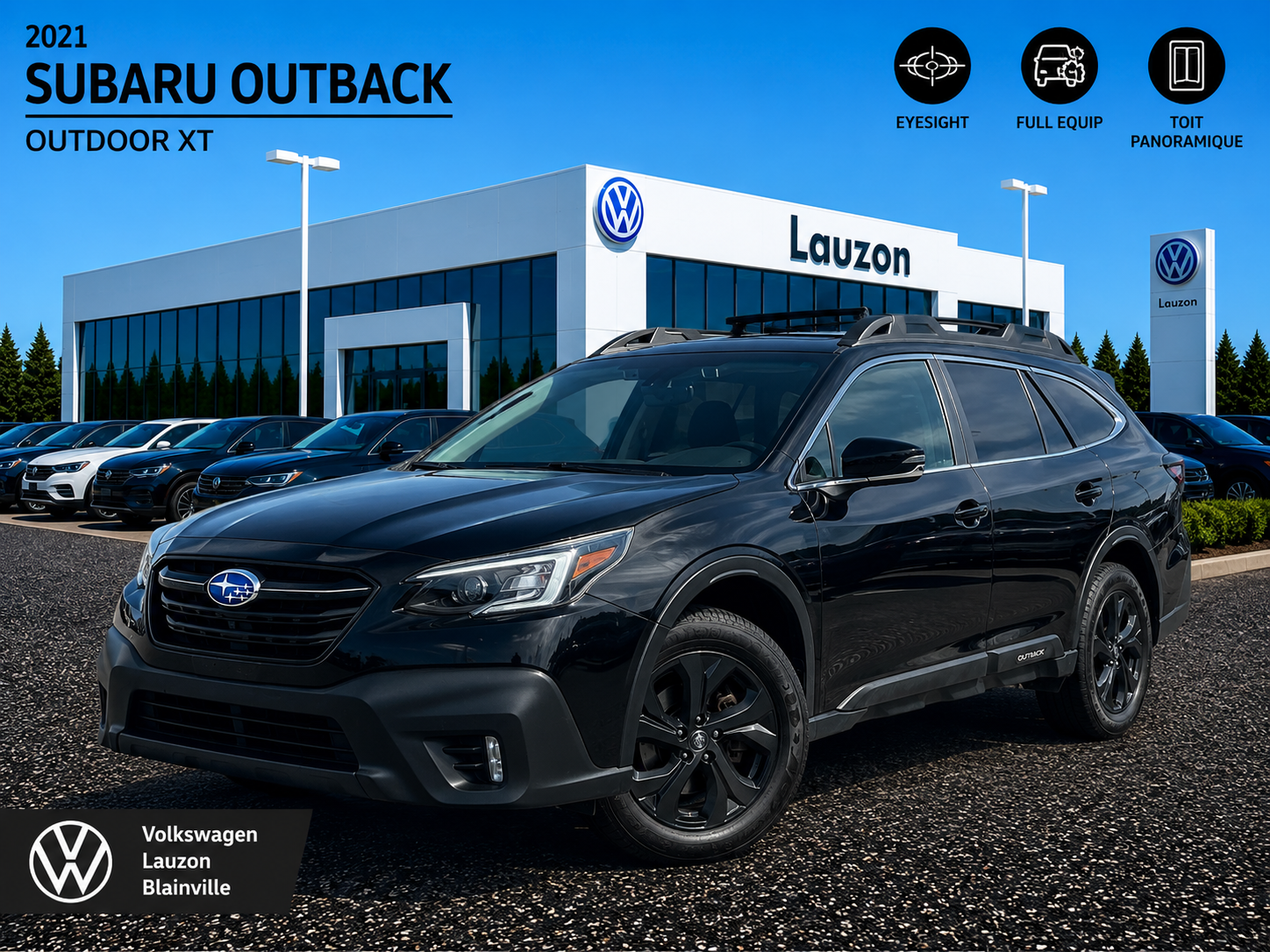 2021 Subaru Outback Outdoor XT+CUIR+LED+TOIT+