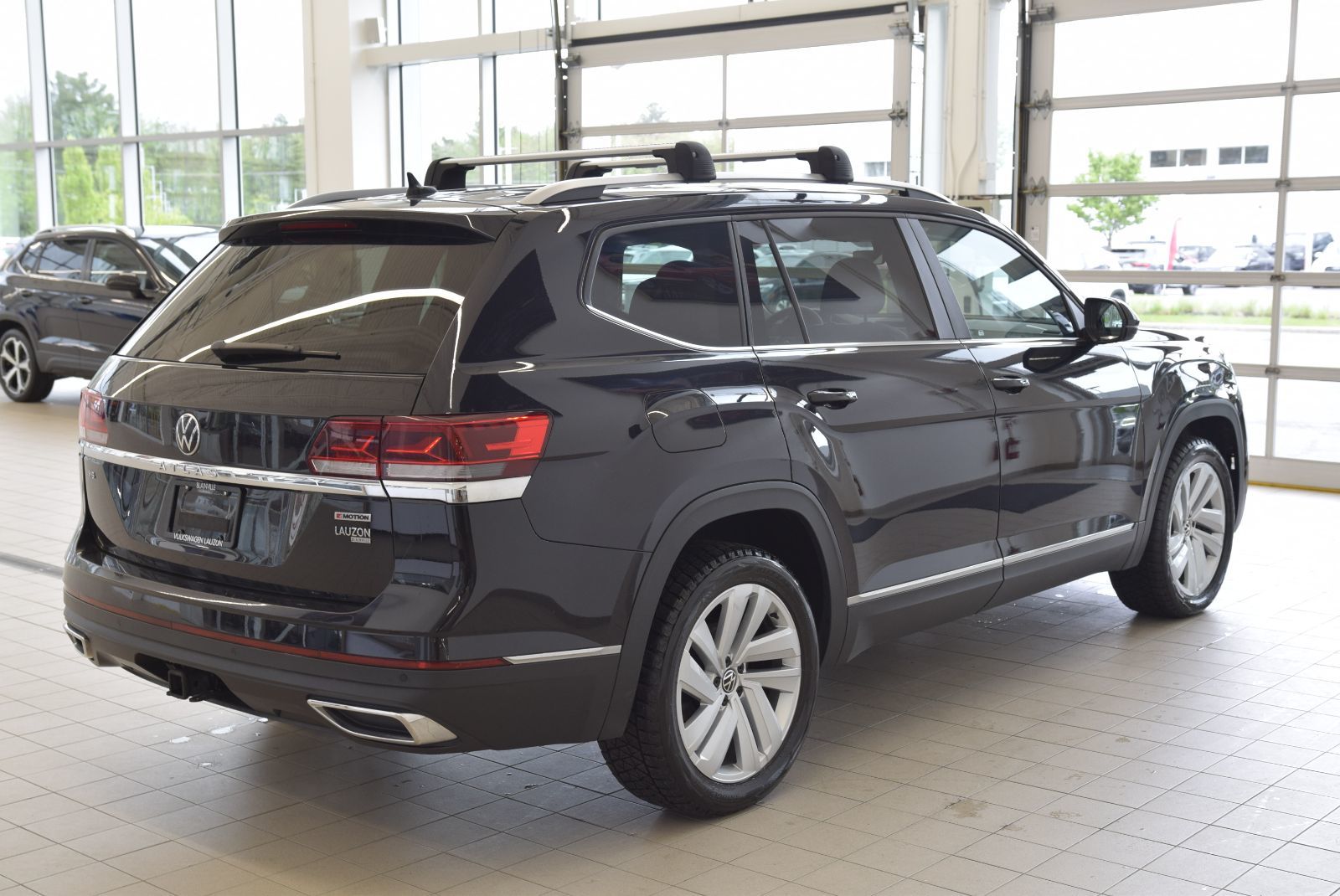 Volkswagen Atlas HIGHLINE+V6+CUIR+TOIT+LED 2021 DEMARREUR+AWD+CAMERA+