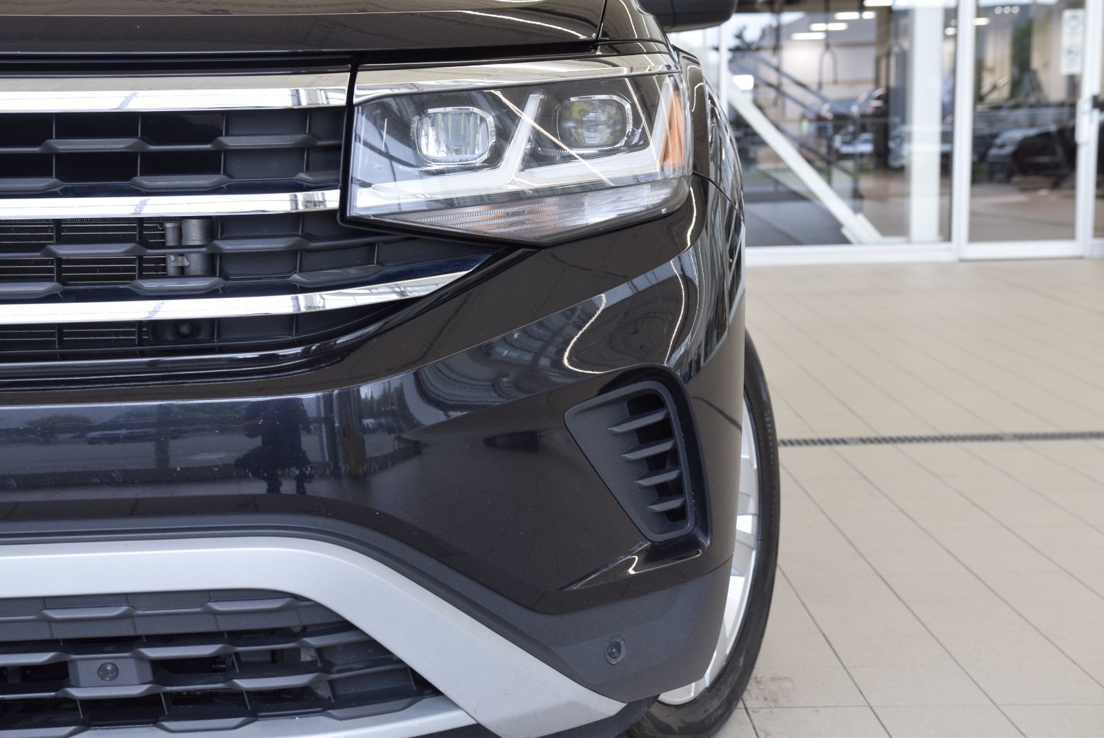Volkswagen Atlas HIGHLINE+V6+CUIR+TOIT+LED 2021 DEMARREUR+AWD+CAMERA+