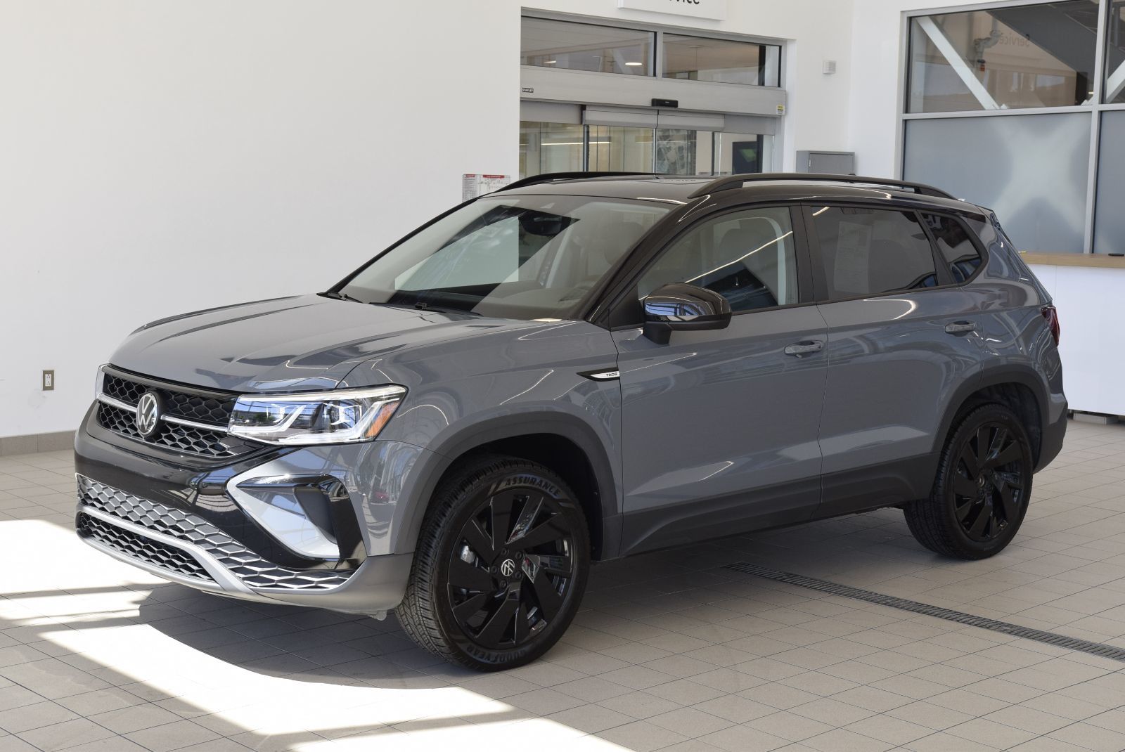 Volkswagen Taos COMFORTLINE+BLACK PACKAGE 2024 AWD+CUIR+TOIT+LED+COCKPIT