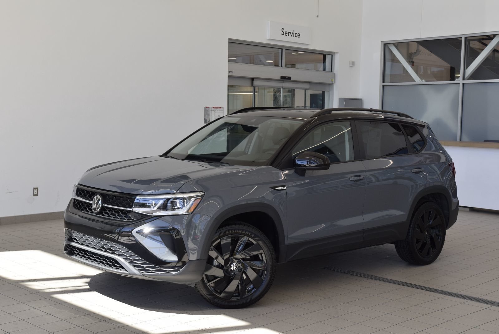 Volkswagen Taos COMFORTLINE+BLACK PACKAGE 2024 AWD+CUIR+TOIT+LED+COCKPIT
