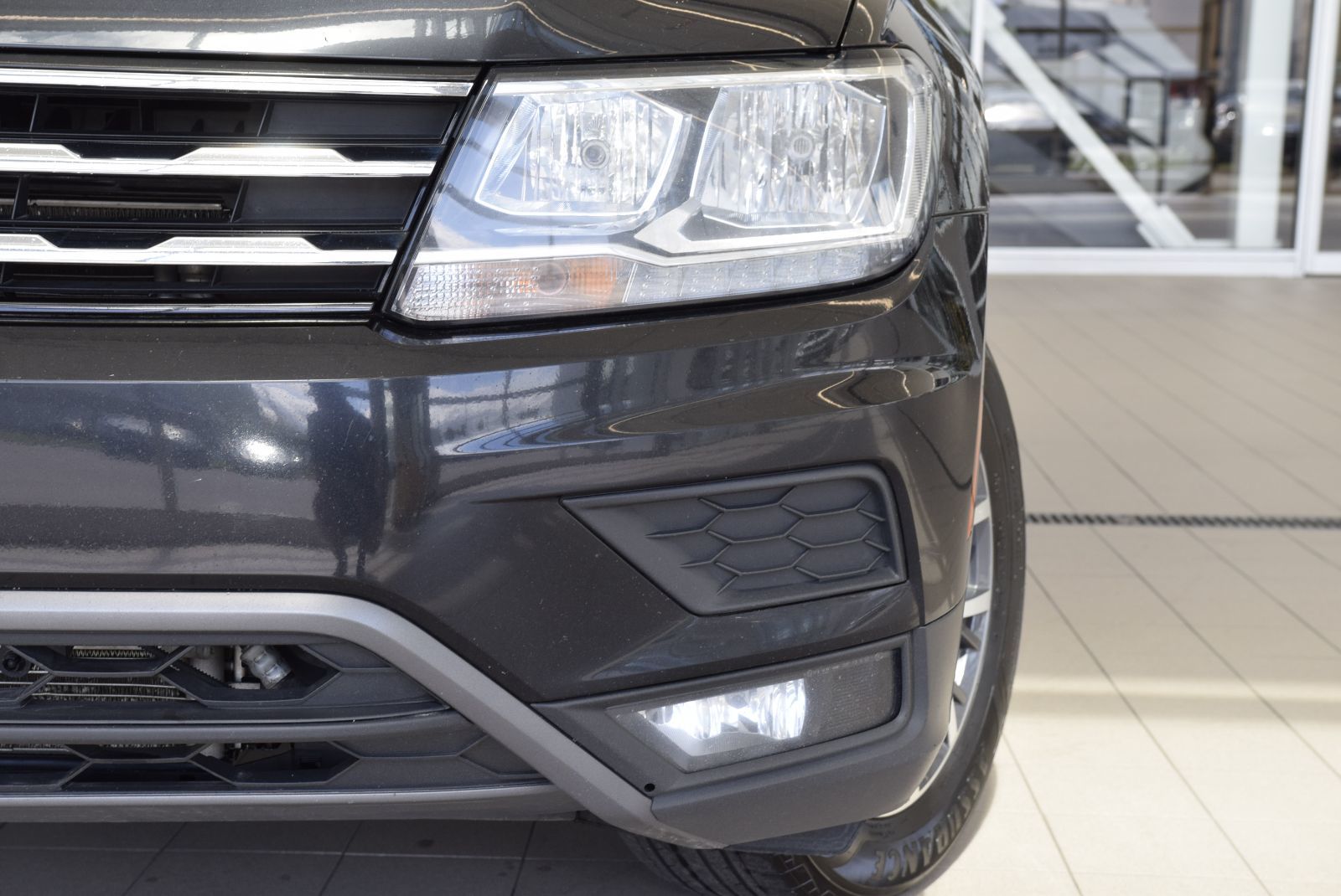 Volkswagen Tiguan COMFORTLINE+TOIT PANO+CUIR 2021 CAMERA+BAS KM+AWD+WOW