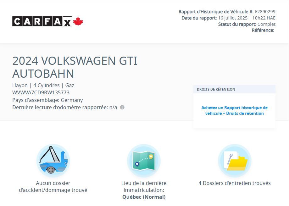 2024 Volkswagen Golf GTI Performance DSG | TOIT | CUIR | CARPLAY | 241 HP Performance DSG | TOIT | CUIR | CARPLAY | 241 HP