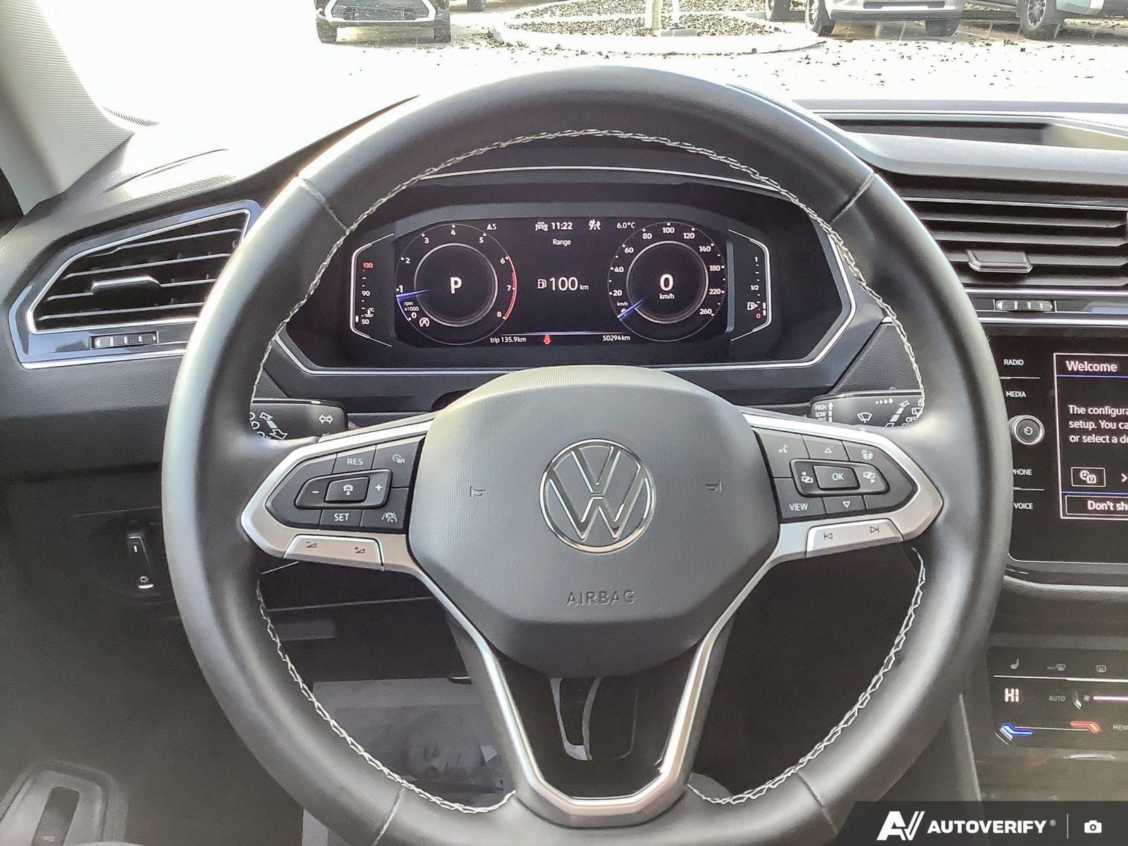 2022 Volkswagen Tiguan Comfortline | No Accidents | Sunroof Package