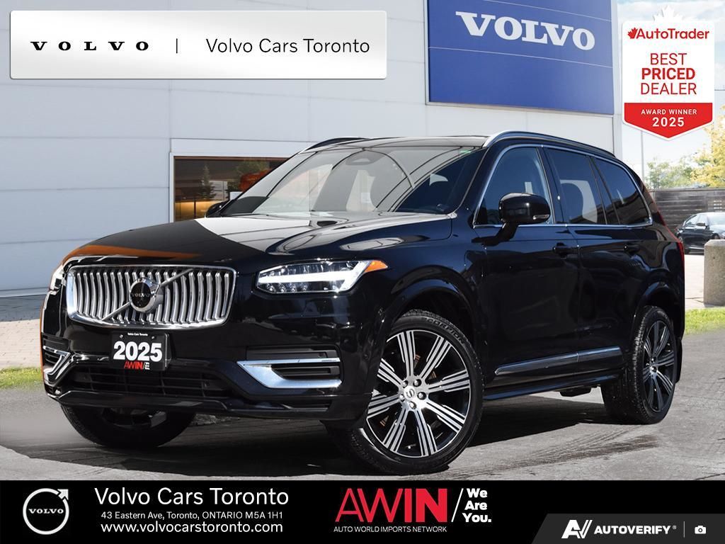2025 Volvo XC90 Plug-In Hybrid T8 AWD Ultra Bright   Massage Seats   21 Wheels