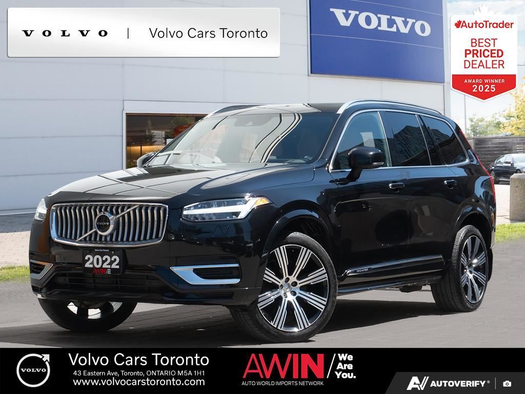 2022 Volvo XC90 Recharge T8 eAWD PHEV Inscription   Climate   Advanced