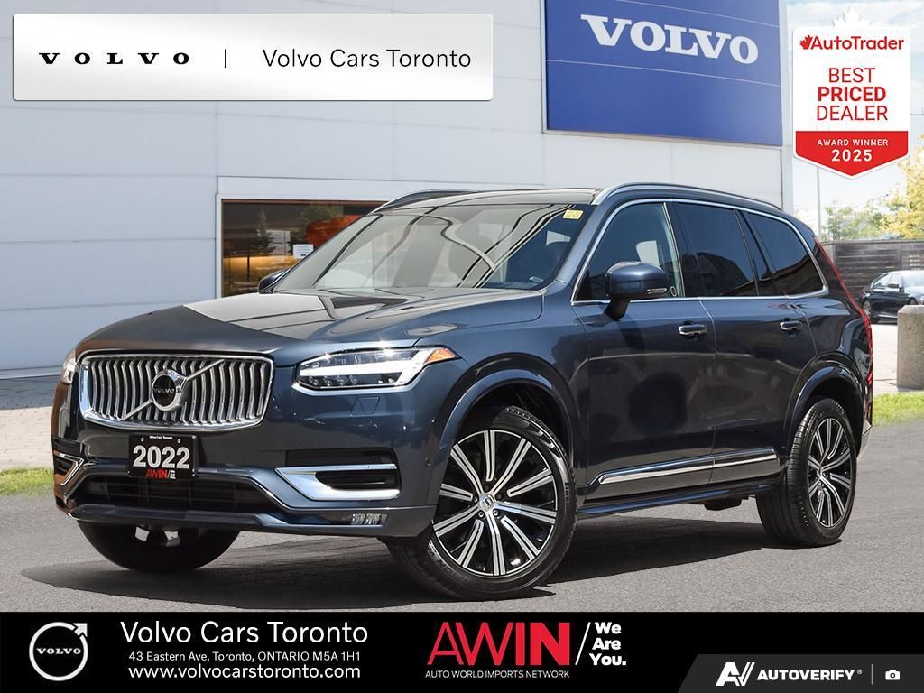 2022 Volvo XC90 T6 AWD Inscription   Climate   Advanced Pkg
