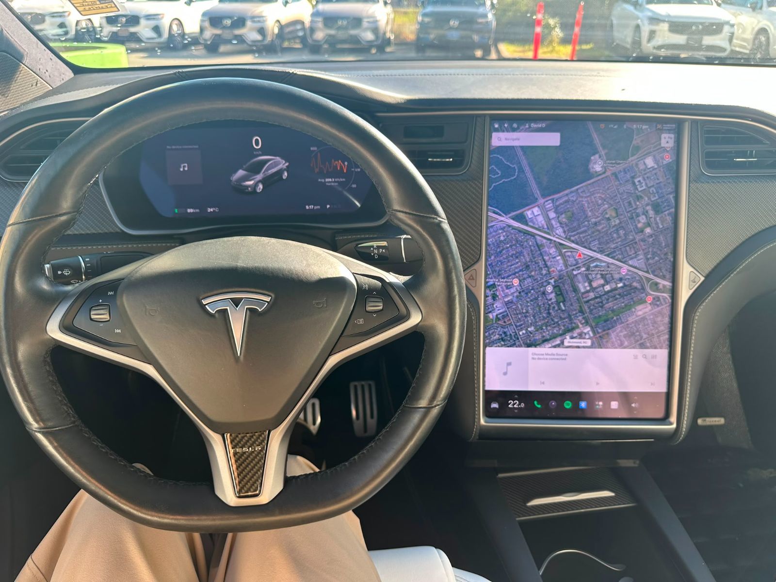 Tesla Model X  2020 à Richmond, Colombie-Britannique