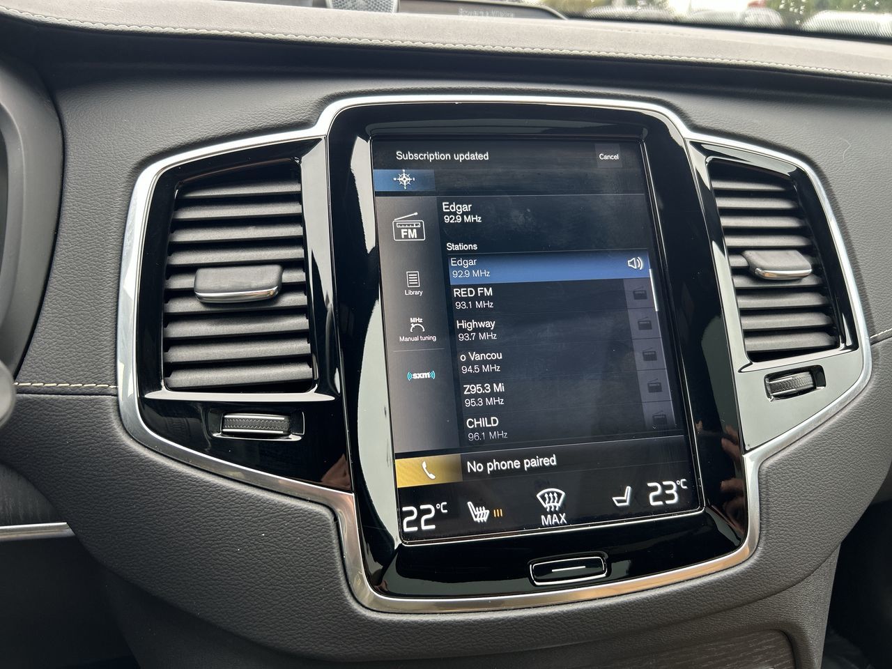 2022 Volvo XC90 in Richmond, British Columbia