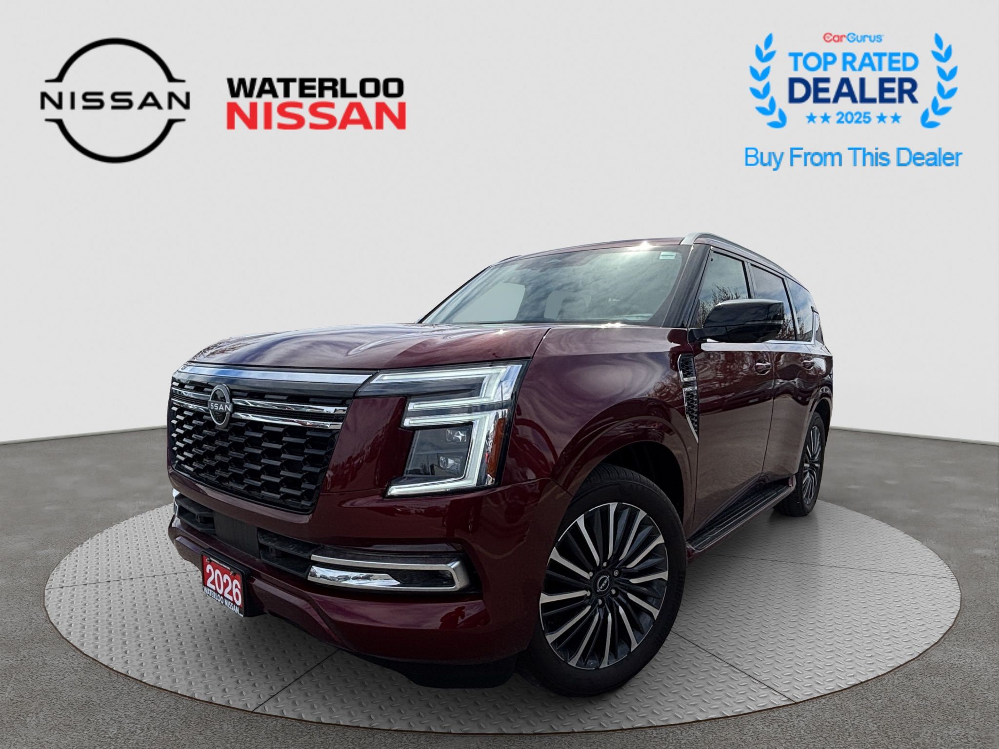 2026 Nissan Armada Platinum Reserve Captain's Chairs