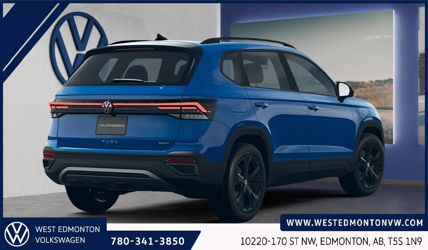 Photo 2027 Volkswagen Taos Comfortline Black Edition 4MOTION #3