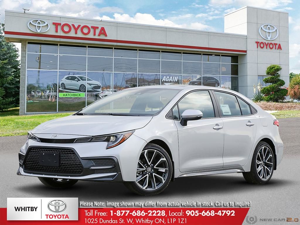 New 2020 COROLLA SE CVT FC20 for Sale - $23,390 | Whitby Toyota Company