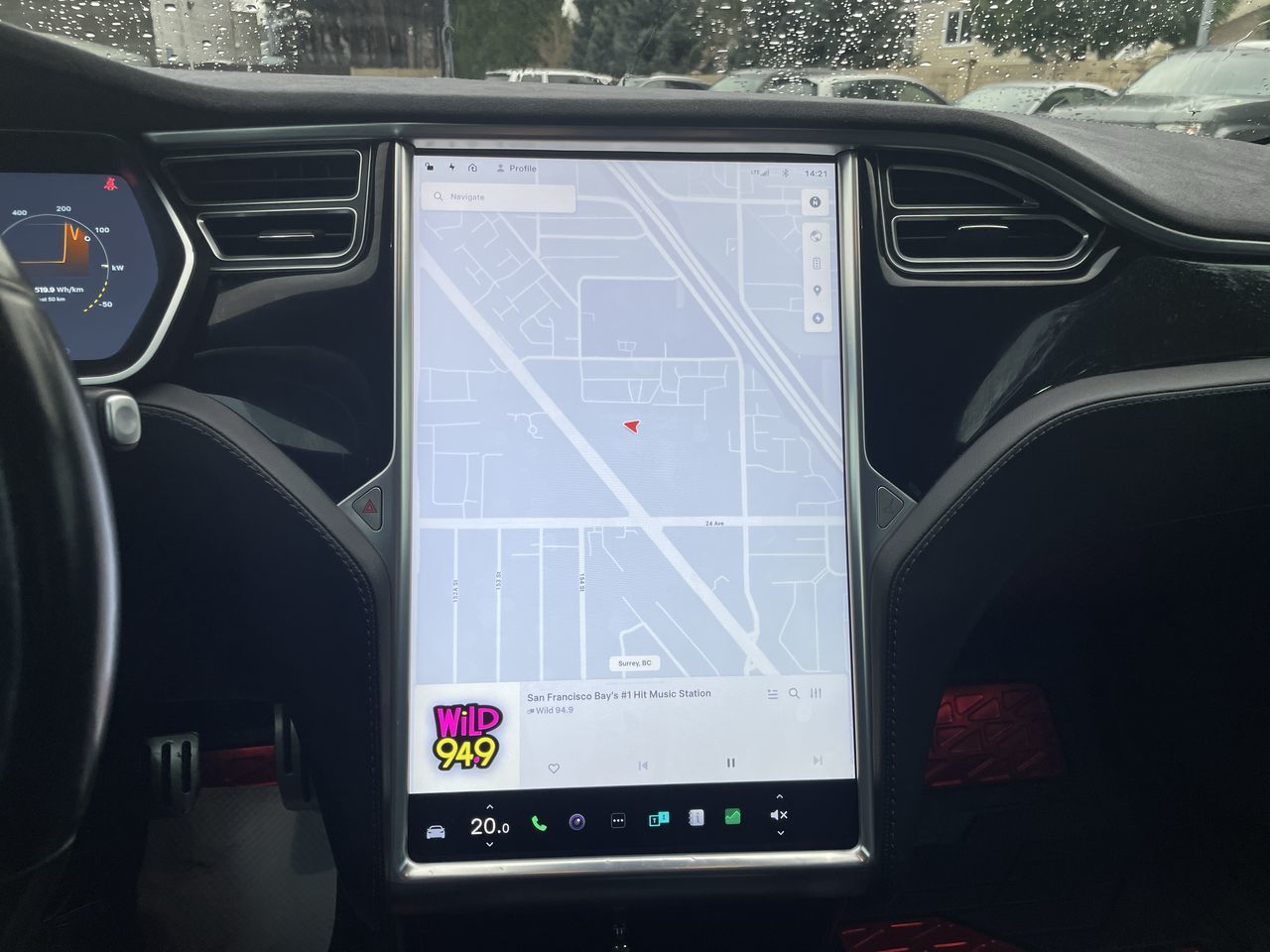 2015 Tesla Model S in Surrey, British Columbia