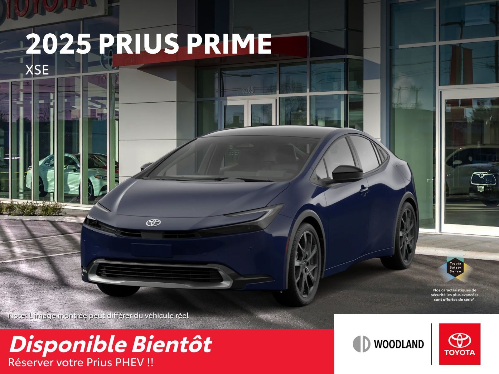Toyota Prius Plug-in Hybrid  2025 à Verdun, Québec