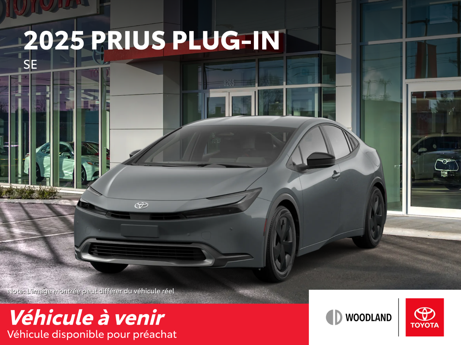 Toyota Prius Plug-in Hybrid  2025 à Verdun, Québec