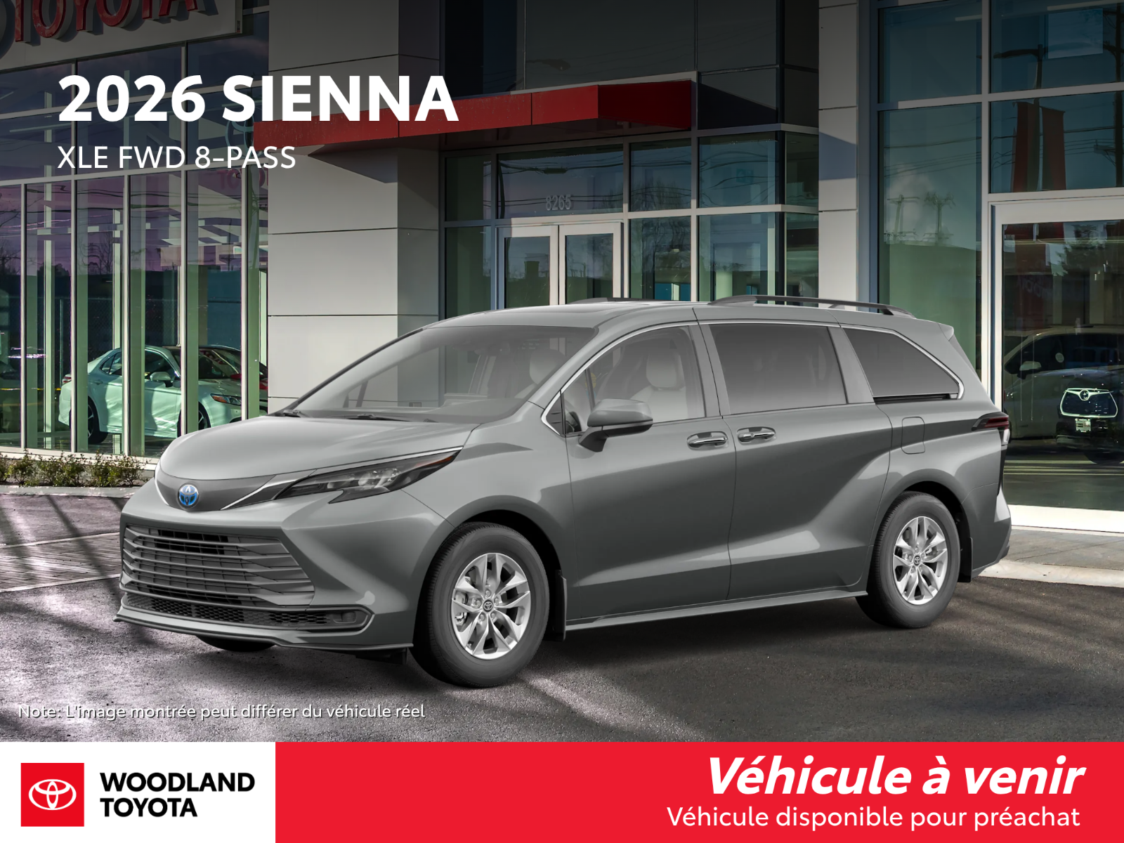 Toyota Sienna Hybrid  2026