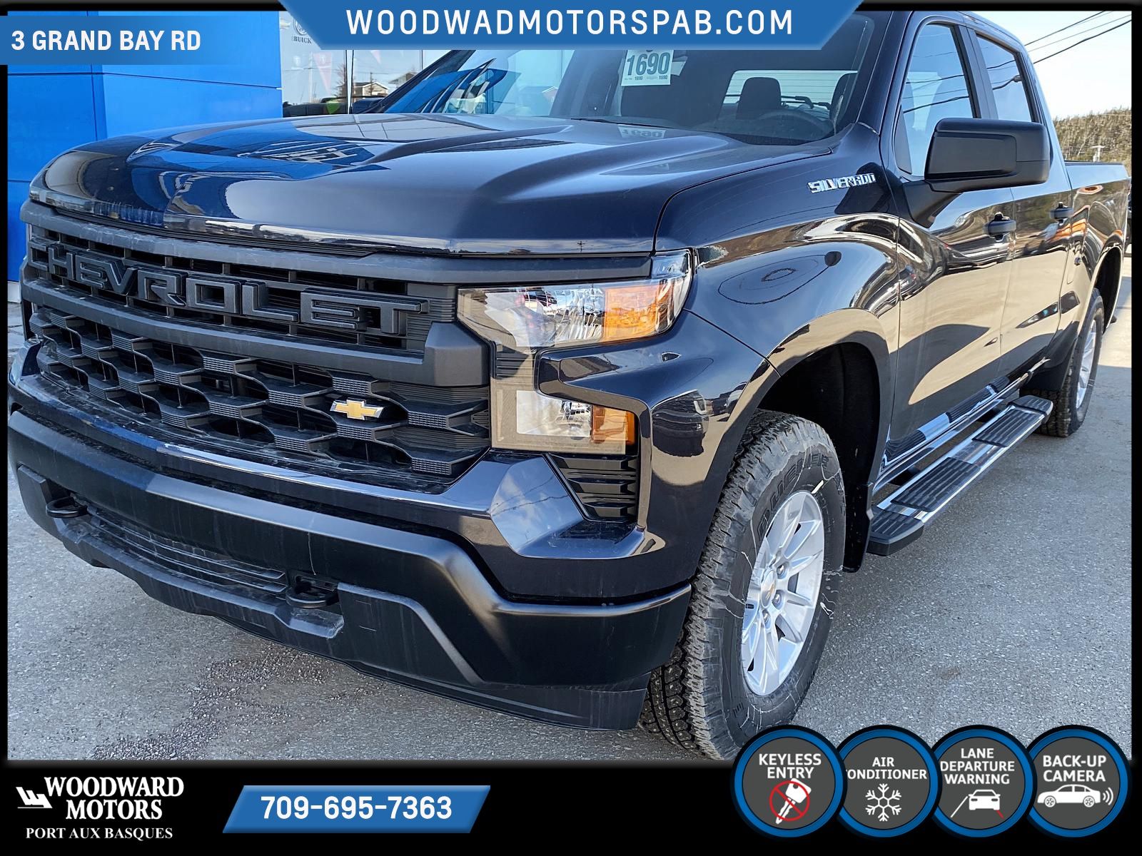 2023 Chevrolet Silverado 1500 WT PAB1690 Woodward Motors Port Aux