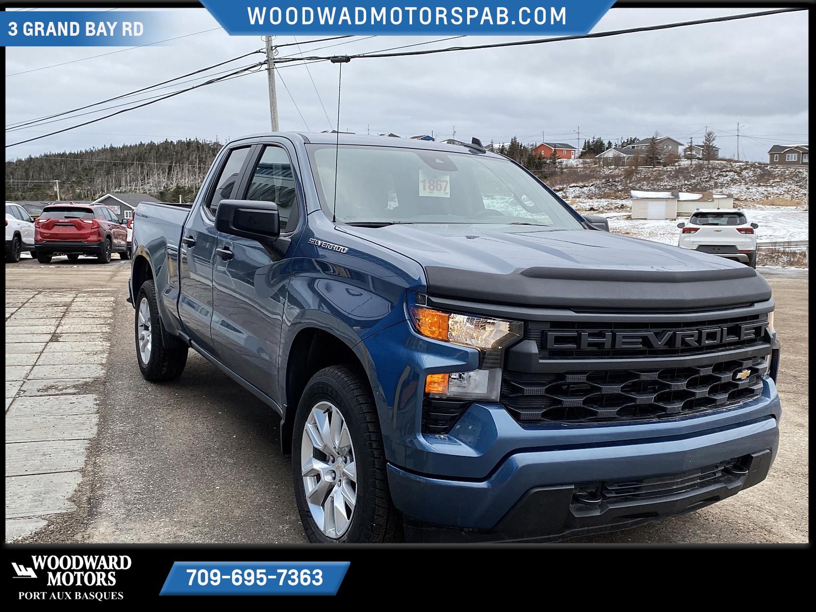 2024 Chevrolet Silverado 1500 WT PAB1883 Woodward Motors Port Aux