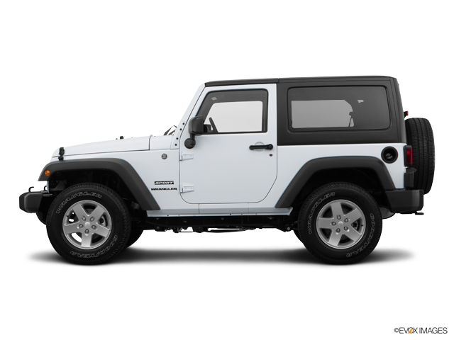 White 2015 Jeep Wrangler Sport 4WD SUV / Crossover Four-Wheel Drive Manual