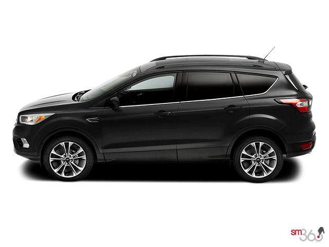 Black 2017 Ford Escape SUV / Crossover All-Wheel Drive Automatic