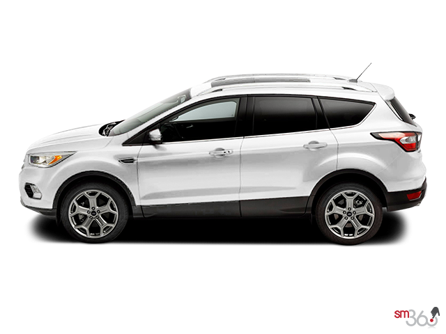 White 2017 Ford Escape SUV / Crossover All-Wheel Drive Automatic