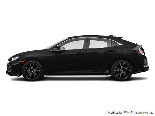 Black 2017 Honda Civic Hatchback Sport Touring Hatchback Front-Wheel Drive Continuously Variable Transmission
