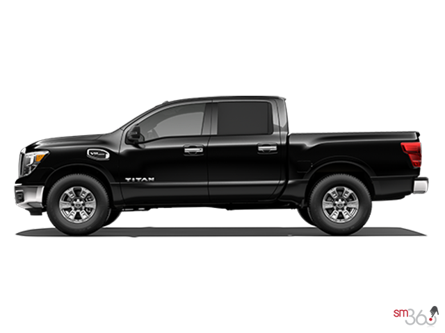  2017 Nissan Titan SV Crew Cab 4WD Pickup Truck Four-Wheel Drive Automatic