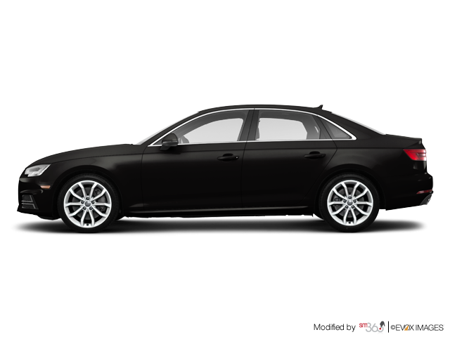 Brilliant Black 2018 Audi A4 Sedan  Automatic